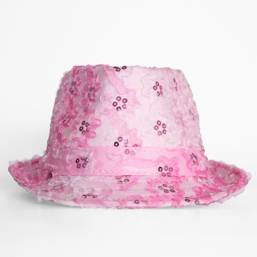 Pink festival Hat Pailletten