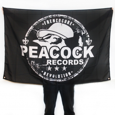Peacock Records Flag