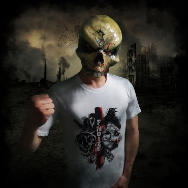 FNOIZE Trashpolska t shirt white