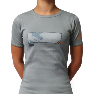 Grey Urban lady shortsleeve - one size