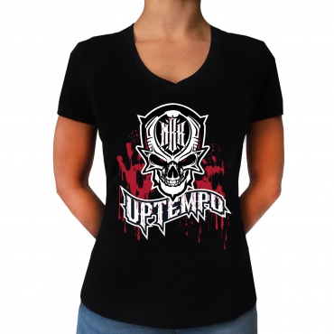 MBK 'Blood' lady V-Neck T-shirt