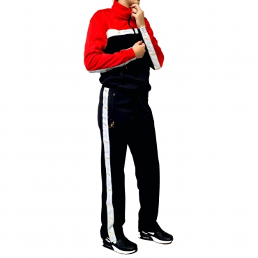 Australian duo jacket bright red black bies