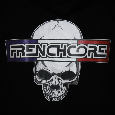 Frenchcore Blue White Red Hooded Zip