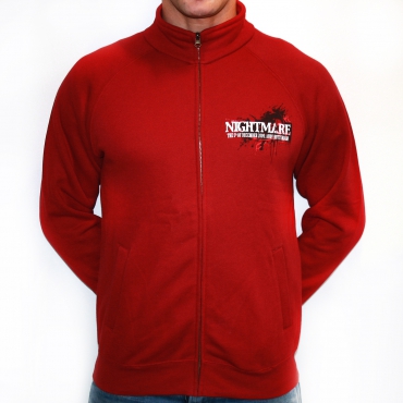Red Nightmare jacket with zipper