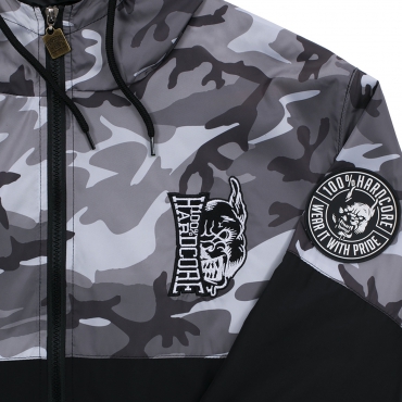 100% HC Windbreaker Jacket Army