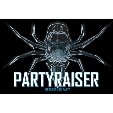 Partyraiser Flag black