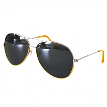 Pilot Glasses black/yellow