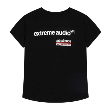 Black women's shirt from Extreme audio.
