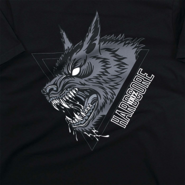 100% Hardcore T Shirt Lupo