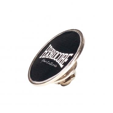 100% Hardcore Pin - Logo