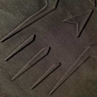 RTC army green sweater - 3D embossed