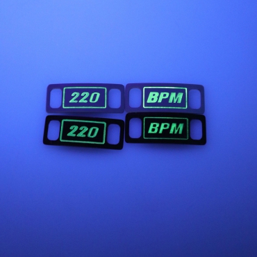 220 BPM Shoe locks black white pack