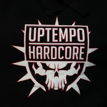 Uptempo Hardcore Black Hoodie