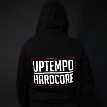 Uptempo Hardcore Black Hoodie