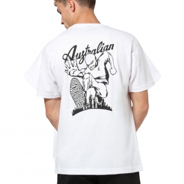 Australian T-Shirt Gabber White