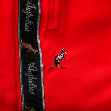 Australian bermuda bright red bies