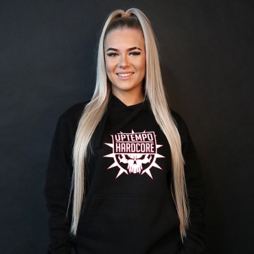 Uptempo Hardcore Black Hoodie