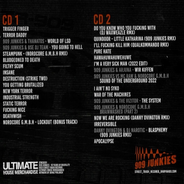 909 Junkies – 10 Years Of Brutality - 2CD