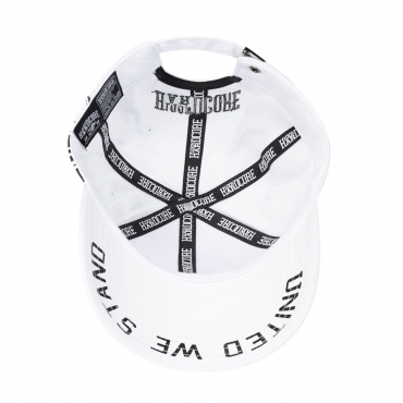100% Hardcore Cap ''United We Stand'' White.