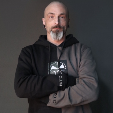 RTC Duo Grey Black Hoodie