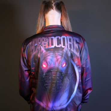 100% Hardcore Special Training Jacket Neon Dog Purple