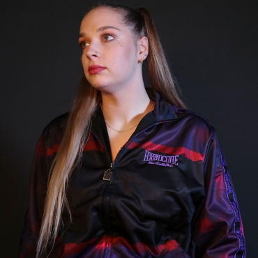 100% Hardcore Special Training Jacket Neon Dog Purple