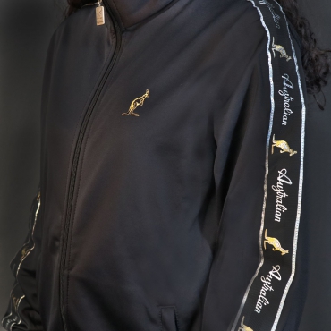 Australian Uni Jacket Black - Black Bies