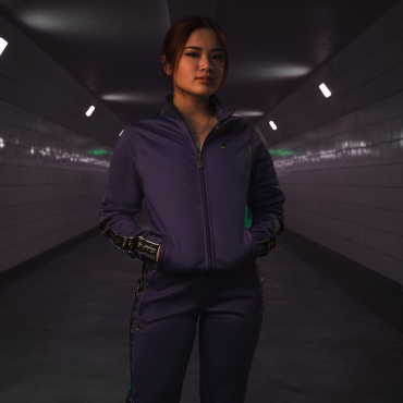 Australian Uni Jacket Blue Pervinca