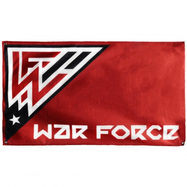 War Force Flag Red