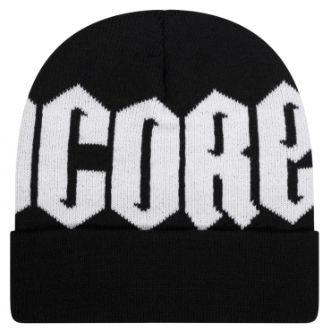 100% Hardcore Beanie Text