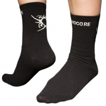 Black Hardcore Socks