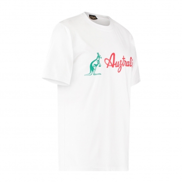 Australian T-Shirt Logo Jersey White