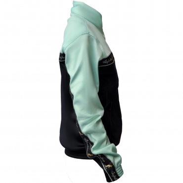 Australian Duo Jacket Black & Gossamer Green