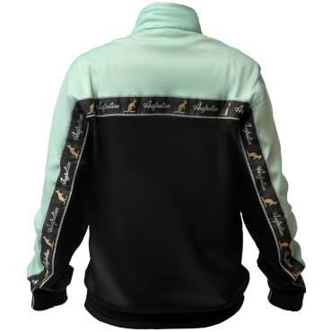 Australian Duo Jacket Black & Gossamer Green