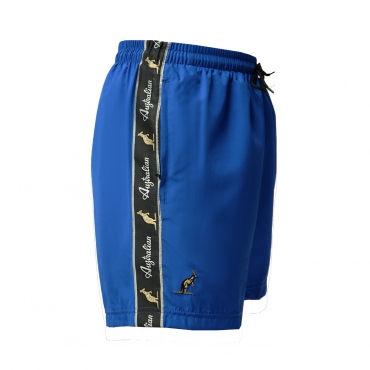 Australian Swimshort Blue - Black Bies
