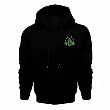 Megarave Hoodie - Green Logo