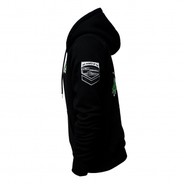 Megarave Hoodie - Green Logo