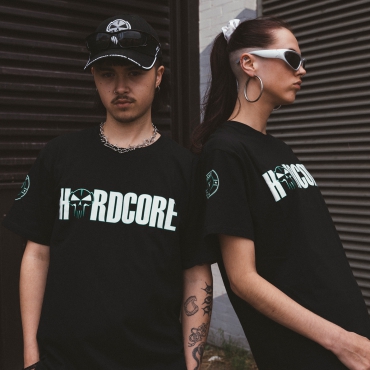 Black RTC T-Shirt HARDCORE