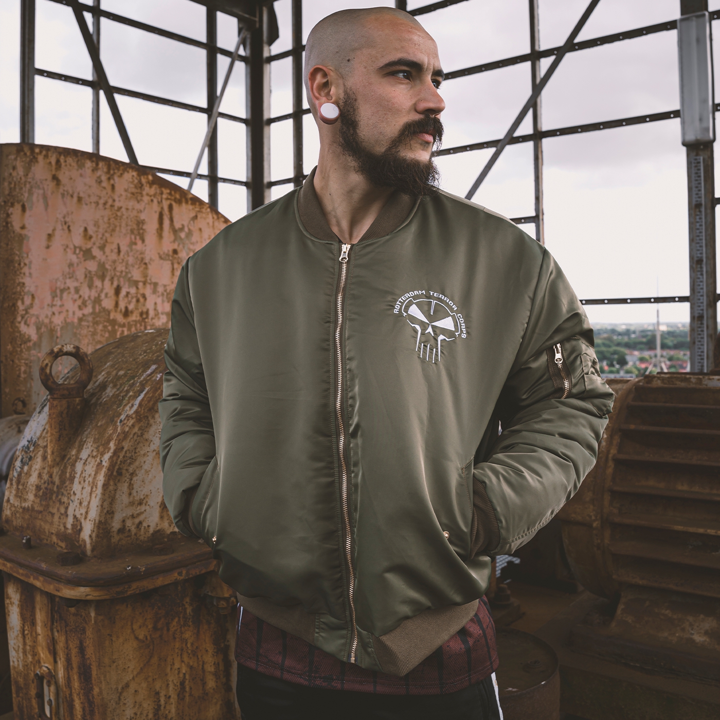 RTC Bomber Jacket, Green - Rigeshop.com