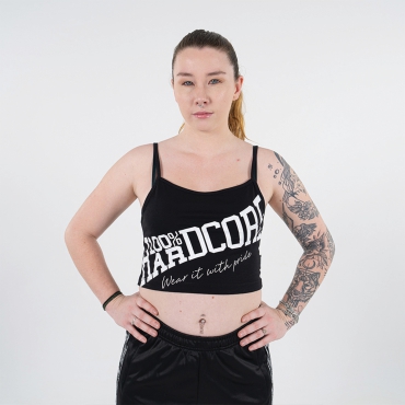 100% Hardcore Cropped Tanktop