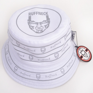 Ruffneck Bucket Hat White