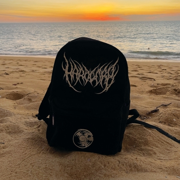 Backpack with HARDCORE logo