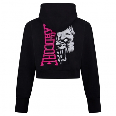 Cropped Hoodie by 100% Hardcore