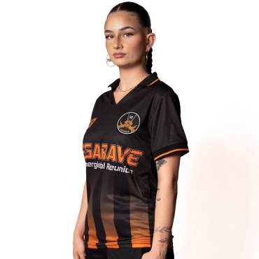 Megarave The Energiehal Reunion Orange Soccer Shirt