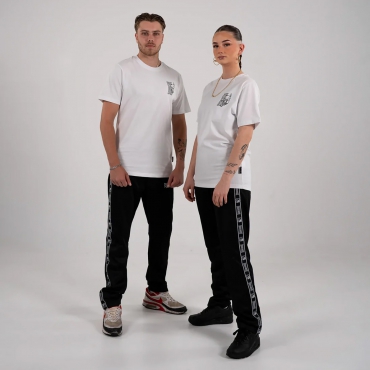 100% Hardcore T-shirt Negative White