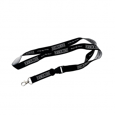 100% Hardcore Keycord United We Stand - black
