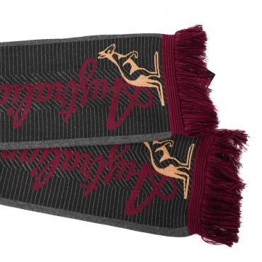 Australian Archive Scarf – Bordeaux/Beige