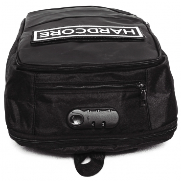 Patch Backpack Black