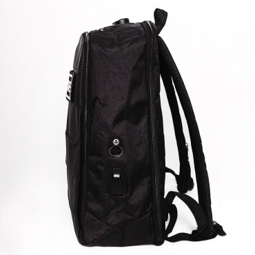 Patch Backpack Black