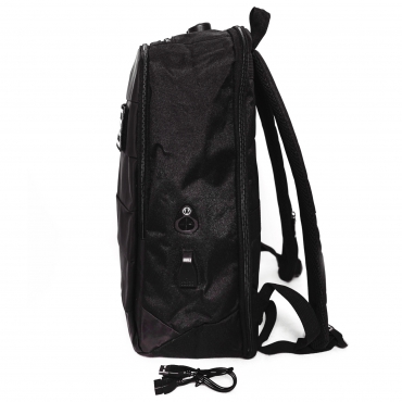 Patch Backpack Black